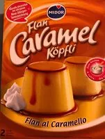 Mängden socker i Flan Caramel Köpfli