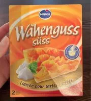 Mängden socker i Wähenguss süss