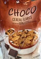 Mängden socker i CHOCO Cereal Flakes