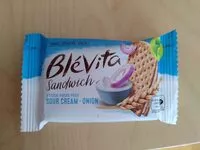 Mängden socker i Blévita sour cream