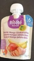 Mängden socker i Banane-mangue-patate douce