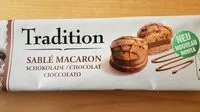 Mängden socker i Sablé macaron chocolat Tradition