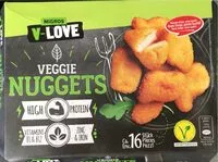 Mängden socker i Veggie Nuggets