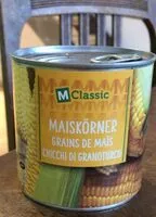 Mängden socker i Maiskörner