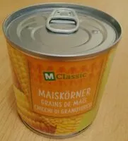 Mängden socker i Maiskörner