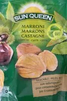 Mängden socker i marroni