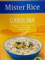 Mängden socker i reis carolina