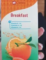 Mängden socker i Breakfast jus