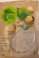 Mängden socker i Macadamianüsse