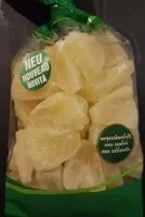 Mängden socker i Ananas séché, sucré