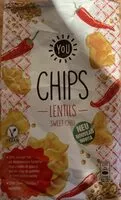 Mängden socker i Chips lentils