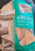 Mängden socker i Ribelmais tortilla chips complet