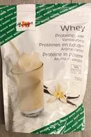 Mängden socker i Whey protéines en poudre, Arôme vanille