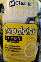 Mängden socker i Isodrink lemon