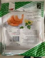 Mängden socker i Crevettes