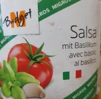 Mängden socker i Salsa mit Basilikum