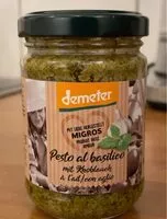 Mängden socker i Pesto al basilico
