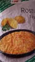 Mängden socker i Rösti