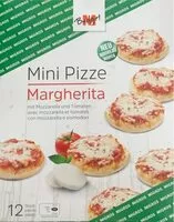 Mängden socker i Mini pizze margherita