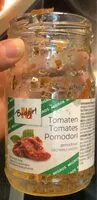 Mängden socker i Tomaten getrocknet in Öl