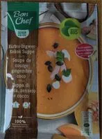 Mängden socker i Soupe courge gingembre coco