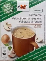 Mängden socker i Velouté aux champignons