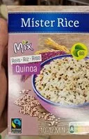 Mängden socker i Riz Quinoa