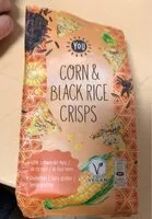 Mängden socker i corn & black rice crisps