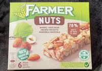 Mängden socker i Nuts Mandel - Haselnuss