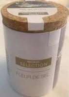 Mängden socker i Fleur de sel