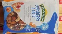 Mängden socker i Cranberry  nuts