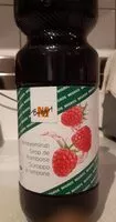 Mängden socker i Sirop de framboise