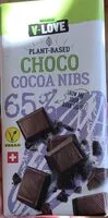 Mängden socker i Choco cocoa nibs