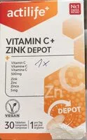Mängden socker i Vitamin C+ Zink Depot