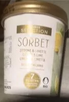 Mängden socker i Sorbet citron & lime