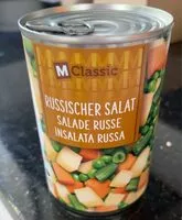 Mängden socker i Salade russe
