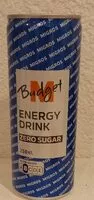 Mängden socker i Energy Drink Zero sugar