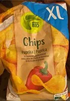 Mängden socker i Bio Chips Paprika