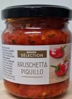 Mängden socker i Bruschetta Piquillo