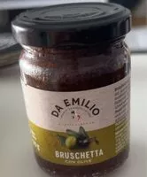 Mängden socker i Bruschetta mit Oliven