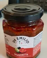 Mängden socker i Bruschetta con olive e pomidori secchi
