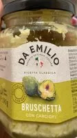 Mängden socker i Bruschetta con carciofi