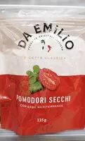 Mängden socker i Pomodori secchi