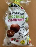 Mängden socker i Plant-Based Choco balls cranberry