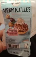 Mängden socker i Vermicelles