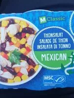 Mängden socker i Salade de thon mexican