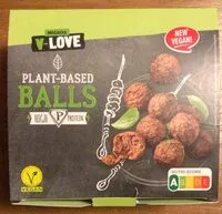 Mängden socker i Plant-Based Balls