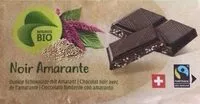 Mängden socker i Chocolat Noir Amarante