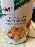 Mängden socker i cocktail de fruit