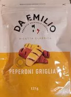Mängden socker i Peperoni Grigliati